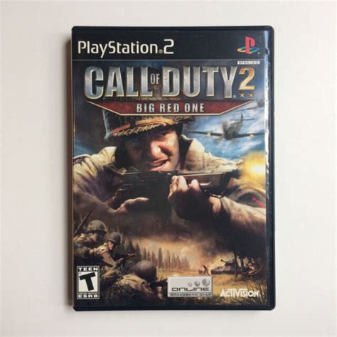 Call Of Duty 2 Big Red One Sony Playstation 2 2005 Cib Complete Ps2