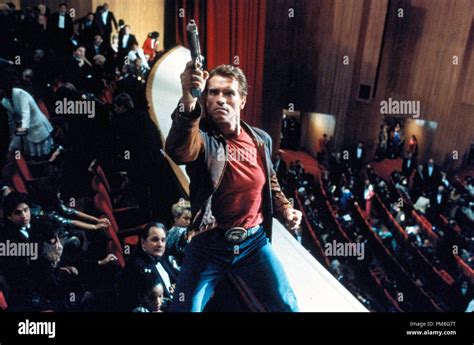Film Still Publicity Still From Last Action Hero Arnold Schwarzenegger © 1993 Columbia
