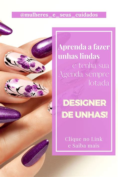 💅quem Não Gosta De Unhas Bem Cuidadasseja Uma Designer De Unhas De