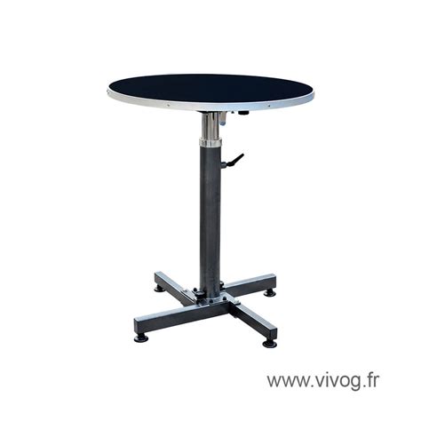 Toilettage pliante avec potence et panier 90 x60x75cm neuf 69. Table de toilettage avec plateau rond et hauteur réglable ...