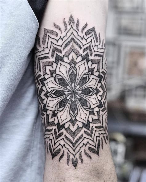 Elbow Mandala Geometric Tattoo Ink Tattoo Tattoo Inspiration