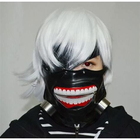 1 Pcs Tokyo Ghoul Ken Kaneki Cosplay Masque Halloween Party Masque