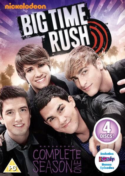 Big Time Rush The Complete Season 1 DVD Zavvi UK