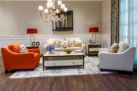 China Fashion American Style Living Room Furniture Modern Fabric Sofa