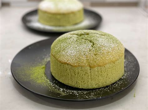 Matcha Japanese Cheesecake Recipe Make A Bouncy Jiggly Green Tea