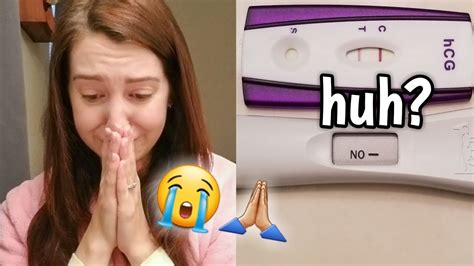 Negative Pregnancy Test But Still Pregnant Emotional Reaction Erika Ann Youtube