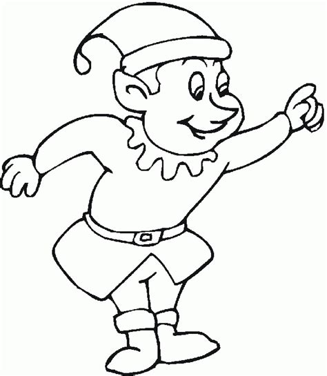 Simplicity-beautifully: Elf Coloring Pages For Kids