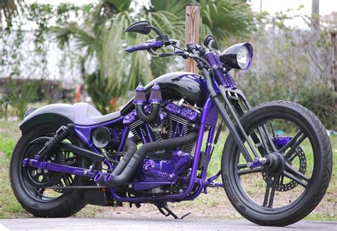 Zentacos Randoms Purple Motorcycle Purple Bike Purple Car Harley
