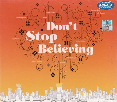 Dont Stop Believing 2010 Vbr Cd Discogs