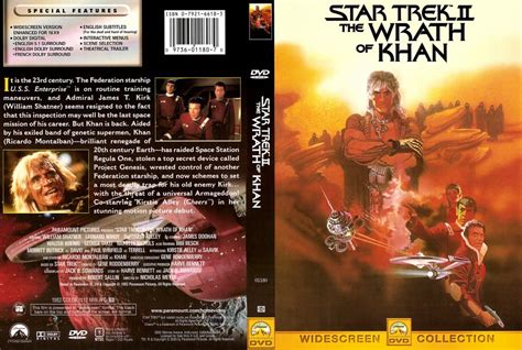 Star Trek Ii The Wrath Of Khan Movie Dvd Scanned Covers 1322star