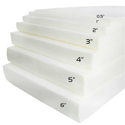 Foamyfoam 4 X 16 X 33 3 High Density Upholstery Foam Plus 1 Gel
