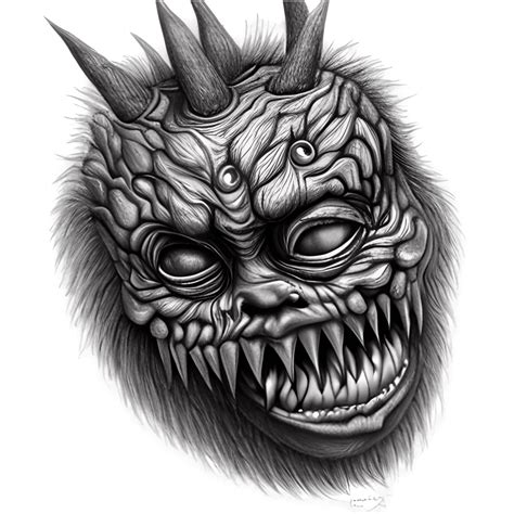 Jizz Head Pus Monster Graphic · Creative Fabrica