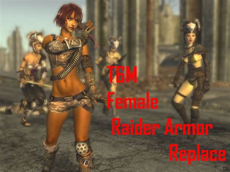 T6M Female Raider Armor Replaceふさふさ