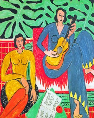 Musician Women Matisse Paint By Numbers Numeral Paint Kit