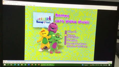 Barney Lets Make Music 2008 Hvn Dvd Menu Walkthrough Youtube