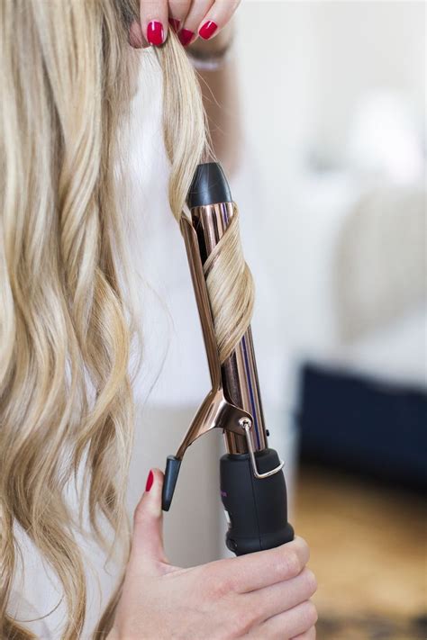 Clamp Curling How To Curl Your Hair With A Clamp Inch Iron Loose