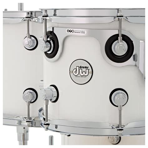 Dw Design Series 22 4pc Shell Pack White Gloss At Gear4music