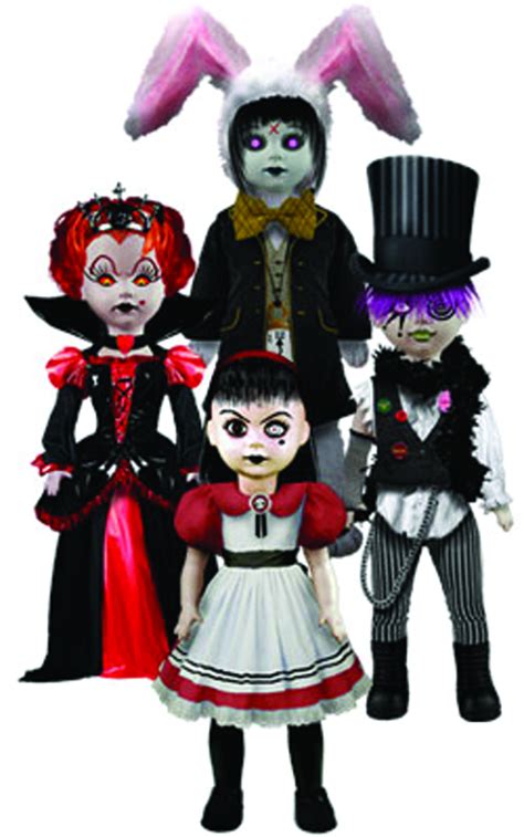 Nov091262 Living Dead Dolls Alice In Wonderland Asst Previews World