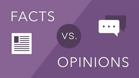 Difference Between Fact And Opinion The Important Definition Of Fact