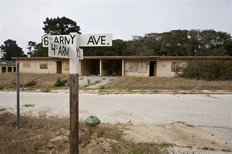 Photo Of Abandoned Military Housing Ft Ord California Abandoned