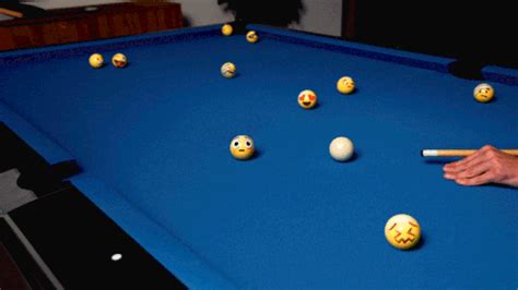Emoji Reveal The Horrific Hysterical Life Of Billiard Balls In This