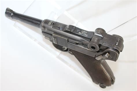 Wwi World War I Erfurt German Luger P08 Pistol 9mm Antique Firearms 003