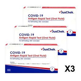 X3 Juschek Covid 19 Antigen Rapid Test Oral Fluid Chemistworks Pharmacy