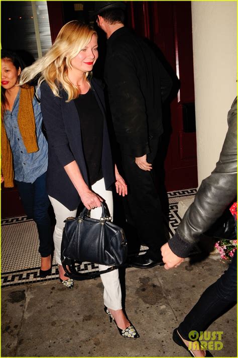 Kirsten Dunst Bar Marmont Night Out Photo Kirsten Dunst