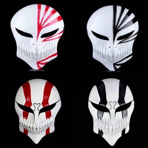 Ichigo Kurosaki Mask Ichigo Kurosaki Cosplay Mask Bleach Mask Ichigo Kurosaki Mask For