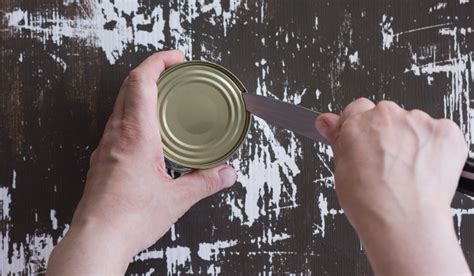 How To Open A Can Without Can Opener 4 Super Easy Ways The Prepping