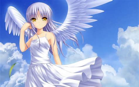 Anime Angel Girl Hd Wallpaper Posted By Michelle Anderson
