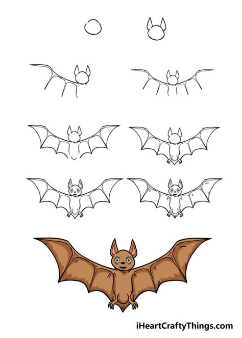 Bat Drawing Easy Bat Figure Drawing Easy Irwin Thinge