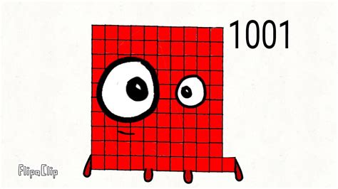 1001 Band For Numberblocks Pro 9175 Youtube