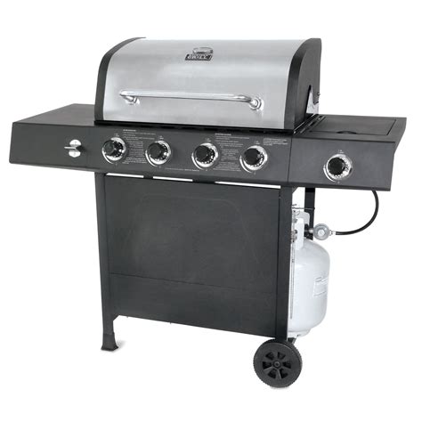 A hundred years of different shapes and types of burners to be replaced in any barbecue grill. Backyard Grill Stainless Steel Lid 4 Burner Gas Grill BBQ ...