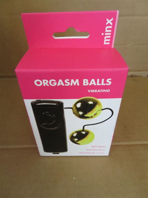 Minx Orgasm Balls Vibrating Multi Speed Duel Stimulation Wired