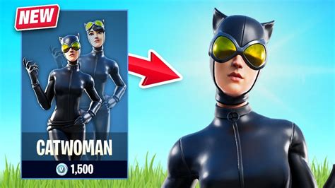 Catwoman Skin Gameplay In Fortnite Youtube