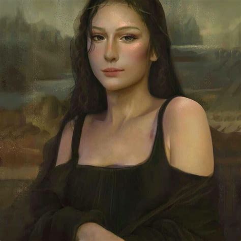 The Mona Lisa Real Corneliusena
