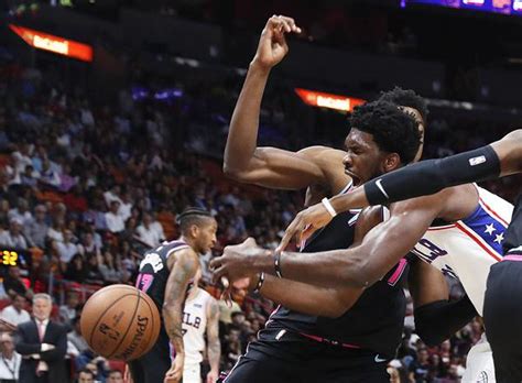 Joel Embiid And Jj Redick Lead The Sixers To A 124 114 Victory Over Miami Rapid Reaction
