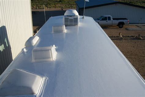 It is designed to be used over epdm roofs, at the seams, over tears, and to seal around roof vents and air conditioners. Learn The Basics of RV Roofing with The Ultimate RV Roof Guide!