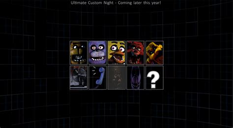 Five Nights At Freddys Ultimate Custom Night