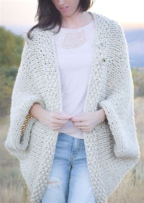 Learn more about these free knitting patterns. Free Knitting Easy Blanket Sweater - Jessica from Mama in ...