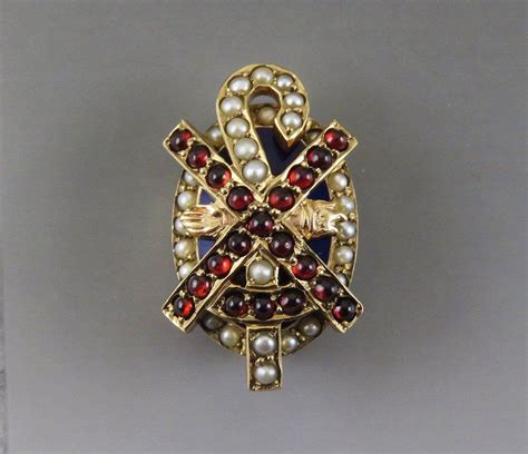 10k Gold Alpha Chi Rho Yale Chapter Fraternity Pin 1934 Chi Rho