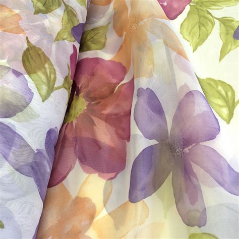 Sheer Voile Gasa Fabric 110 Wide For Drapes Decoration Fabric