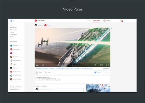 Youtube Rebrand Concept On Behance