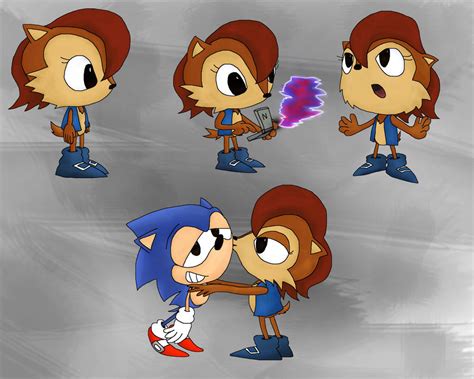 Sally Acorn Classic Genesis By Foxheadtails On Deviantart