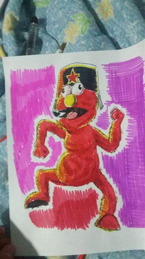 Comrade Elmo By Arlequinh55 On Deviantart