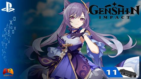 Genshin Impact Parte 11 Walkthrough Gameplay Español Ps4 Youtube