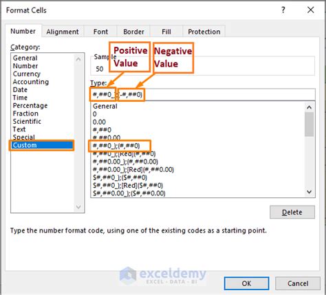 How To Put Parentheses For Negative Numbers In Excel Exceldemy