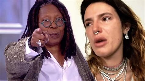 Bella Thorne In Tears After Whoopi Goldberg Shames Her Over Nude Pics