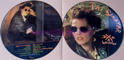 Totally Vinyl Records Benatar Pat Sex As A Weapon Extended Mix 12 Inch Picture Disc